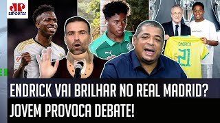 quotO ENDRICK TEM QUE ENTENDER ISSO No Real Madrid ele vaiquot OLHA esse DEBATE sobre o Palmeiras [upl. by Gauthier]