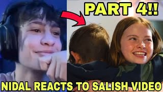 Nidal Wonder REACTS To Salish Matter SURPRISING him After His ACCIDENT On LIVE STREAM 😱😳 PART 4 [upl. by Angie964]