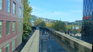 WestlakeSeattle Center Monorail Ride [upl. by Mariandi389]