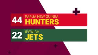 Hunters v Jets  Intrust Super Cup match highlights  Round 2 2021 [upl. by Jorry]