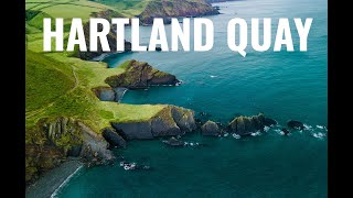 Hartland Quay  4K Drone Footage of the Devon Coast [upl. by Dilaw]