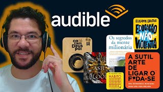 Amazon Audible serviço de audiobooks audiolivros no Brasil [upl. by Esydnac]