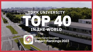 York UniversityTHE Impact Rankings 2023 [upl. by Eicnahc]