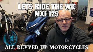 Riding the WK MXI 125 Scooter Changed My Commute forever [upl. by Oniuqa]