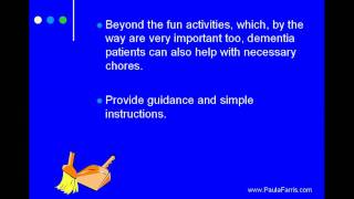 Dementia Activities Alzheimers [upl. by Eidnew741]