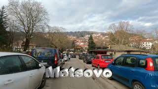 Driving in Greece from Metsovo to Ioannina [upl. by Adnawuj33]