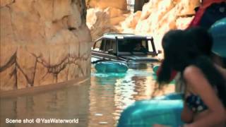 VIDEO Top Gear host takes Mercedes G63 6x6 test drive at UAEs Yas Waterworld [upl. by Christen]