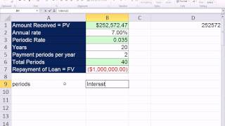 Excel Finance Class 44 Deep Discount Loans [upl. by Haraj]