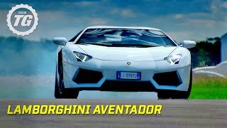 Lamborghini Aventador  Top Gear  BBC [upl. by Grishilda]