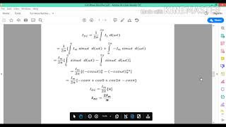 FULL WAVE RECTIFIERMathematical Analysis [upl. by Rainah]