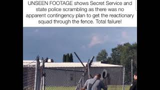 Unseen Footage Shows Secret Service amp State Police Are Really The Keystone Cops Trump [upl. by Letrice]