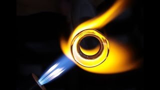 Flaring Lampworking  Glass Blowing Techniques [upl. by Jobina220]