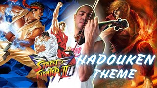 HADOUKEN THEME  Street Fighter II Victory 』violino cover [upl. by Shugart]