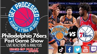 JOEL MVP EMBIID GOES OFF FOR 50 🔥 I Sixers vs Knicks Game 3 Postgame Show [upl. by Hernardo857]