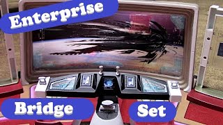 Playmates Enterprise Bridge Set Unboxing [upl. by Anaej]