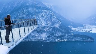 Hallstatt in Winter 4K Austria 🇦🇹 [upl. by Esta]