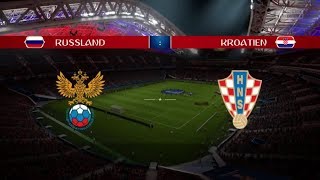 Fifa Wm 2018 Prognose Russland  Kroatien Viertelfinale [upl. by Ahsan]