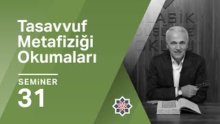 Ekrem Demirli Sadreddin Konevî Tasavvuf Metafiziği Okumaları 31 Seminer [upl. by Jeni45]