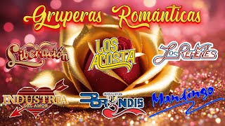 Grupas Románticas del Ayer 💖 Liberación Industria del Amor Los Rehenes Grupo Bryndis  y Mas [upl. by Ribble]