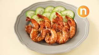 10 minute Tamarind Fried Prawns  Assam Prawns Nyonya Cooking  Only 3 Ingredients [upl. by Yahsed]