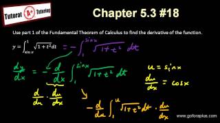 Calculus 2  Fundamental Theorem of Calculus Stewart Chapter 53 18 [upl. by Faunie487]