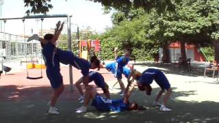 CEIP Nicolás de las Peñas 2011 acrosport en escuela primariaavi [upl. by Dnalsor]