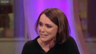 Keeley Hawes amp Bronwyn Taylor  The One Show  100212  Tights  Legs  Heels [upl. by Almita63]