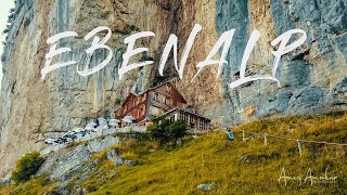 Ebenalp  Seealpsee  Appenzell  Aescher  Cliff Restaurant  Hiking  Paragliding  Switzerland [upl. by Aihcats]