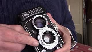 REVIEW  Rolleicord III and Vb German Film Cameras [upl. by Adoree]