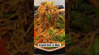 Ground Beef Lo Mein [upl. by Lust]