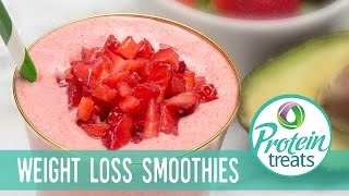 Strawberry Avocado Smoothie Recipe Protein Treats by Nutracelle [upl. by Anecusa364]