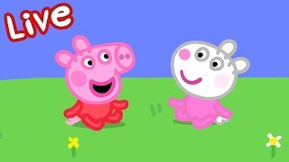 Peppa Pig Full Episodes 🌈 Peppa Pig STREAMING NOW 🌟 Kids Videos 🔴 [upl. by Naasar]