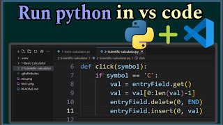 How to Run Python in Visual Studio Code on Windows 10  Run Python File in Visual Studio Code [upl. by Sifan778]