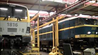 NMBS opendeurdag  Antwerpen 24092011 [upl. by Cariotta366]