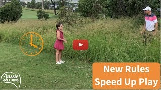 2019 New Golf Rules Speed Up Play [upl. by Annez]