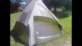 Ozark Trail 7 person Teepee Tent Review [upl. by Eidnar]