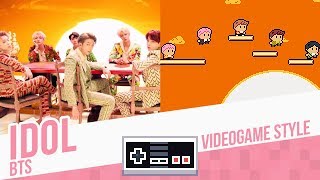 IDOL BTS  Videogame Style  8 bits [upl. by Humfrid]