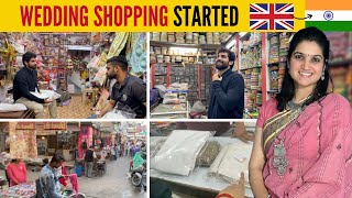 Shaadi Ki Shopping kari Aaj BHAI kei Saath☺️ Indian Family in UK 🇬🇧  Trip to INDIA 2023 [upl. by Voleta873]