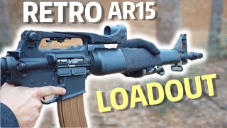 My RETRO AR15 Load out North Hollywood Dissipator [upl. by Keeryt]