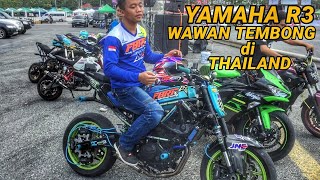 YAMAHA R3 STUNTBIKE WAWAN TEMBONG THAILAND [upl. by Adnoma]