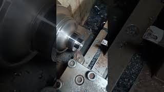 CNC LATHE TURNING OPERATION cnc lathemachine cncmachining like share [upl. by Martynne]