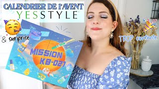 Calendrier de lAvent YESSTYLE 2021  UNBOXING🎄TROP contente 🥳 amp une surprise 🎁  LOdoesmakeup [upl. by Spiegel164]