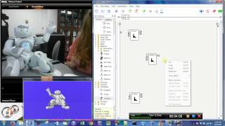 How to Animate NAO Robot with Choregraphe [upl. by Nailimixam]