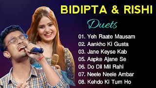 Bidipta And Rishi Duets Song  Indian Idol Season 13  Bidipta And Rishi All Songs jukebox [upl. by Candis561]