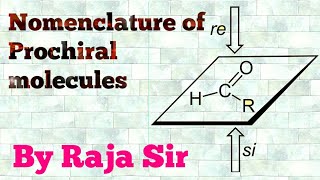 Nomenclature of Prochiral molecules [upl. by Gosser]