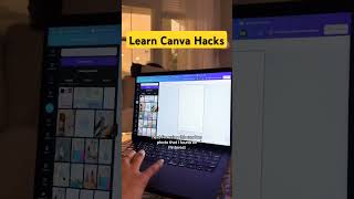 Canva hack canvatips graphics canvadesign [upl. by Egief]