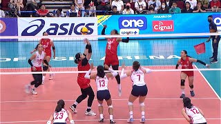 Creamline Cool Smashers with a 70 run  2023 PVL AllFilipino Conference [upl. by Afrika564]