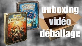 Lords of Waterdeep et son extension unboxing [upl. by Rondi]