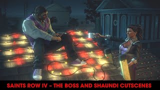 Saints Row IV  The Boss and Shaundi Cutscenes [upl. by Oniratac]