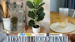 Mr Price Home Pep Home amp Woolworths Haul With Pictures Home Decor Sybil Lamula [upl. by Uball660]